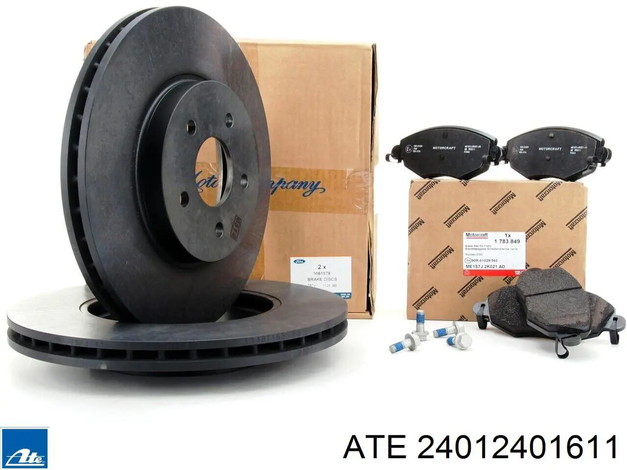 Freno de disco delantero Jaguar X-type CF1