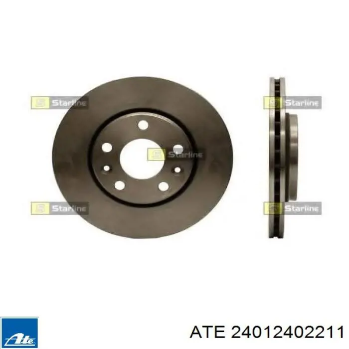 Freno de disco delantero Renault DUSTER 2 HM