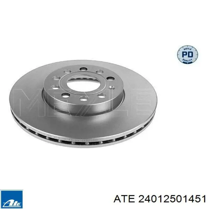 Freno de disco delantero Volkswagen Caddy 2 9K9