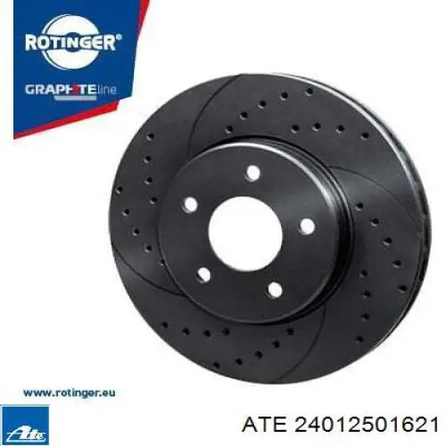 Freno de disco delantero Volvo V40 525, 526