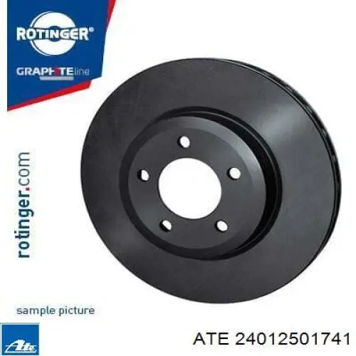 Comprar 24012501741 ATE Freno de disco delantero