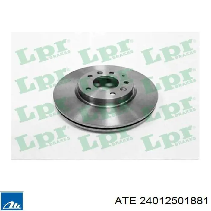 Frenos delanteros ATE 24012501881 precio, desde 57,41 EUR