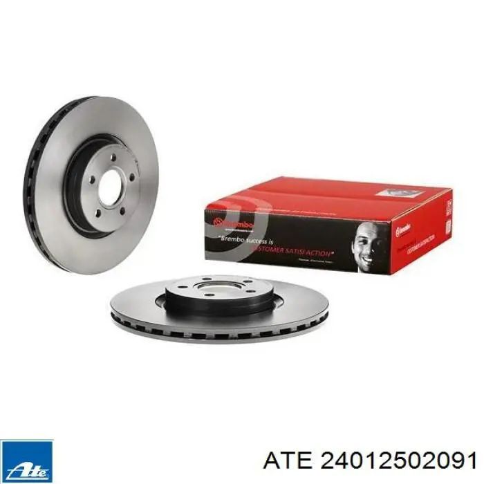 Frenos delanteros ATE 24012502091 precio, desde 55,18 EUR