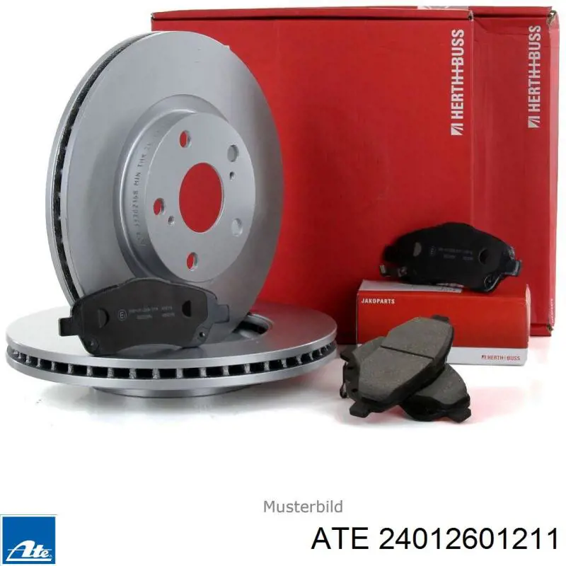Disco de freno 24012601211 ATE