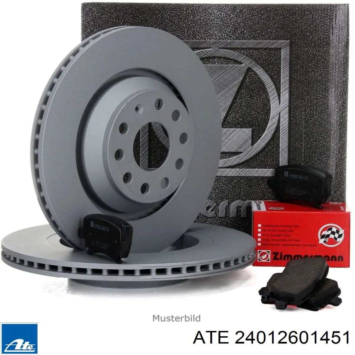 Comprar 24012601451 ATE Freno de disco delantero
