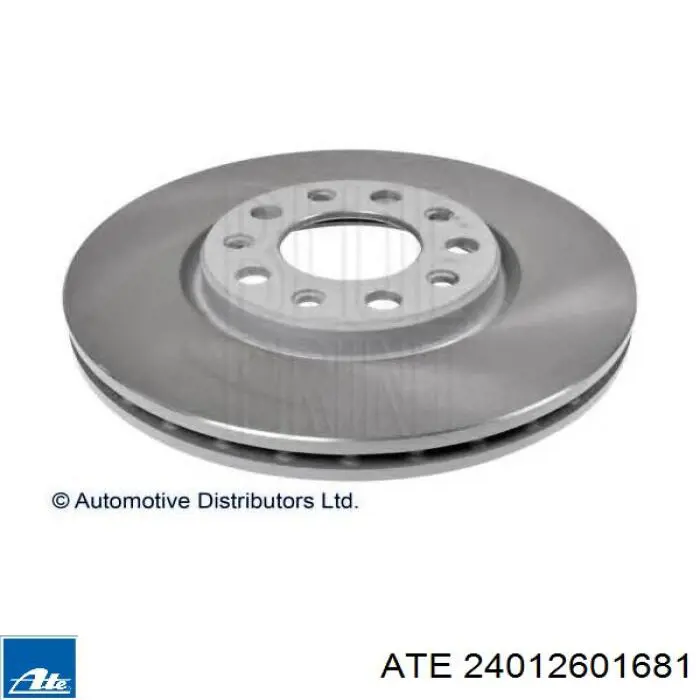 Disco de freno delantero Open Parts BDA252120