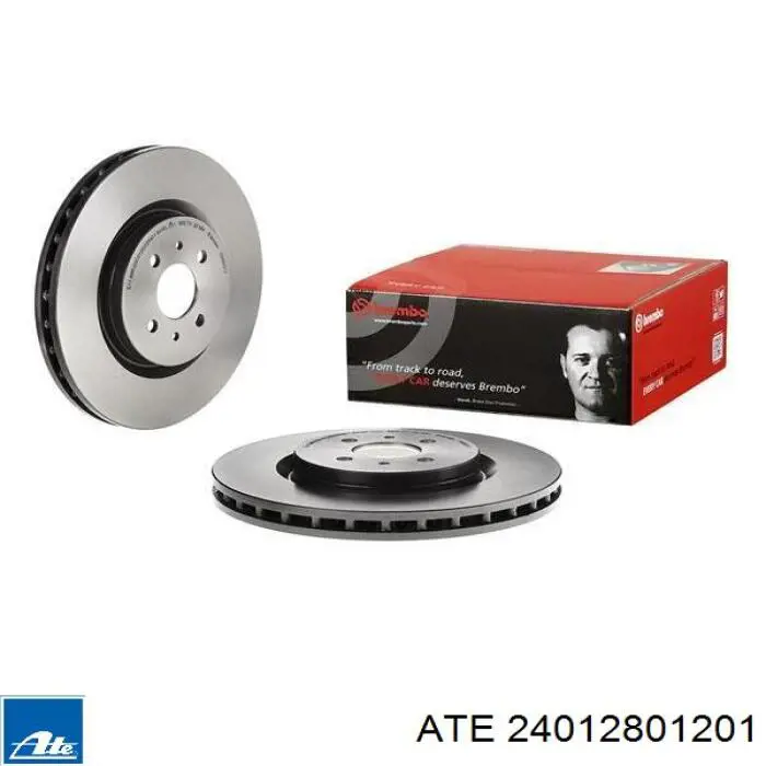 Disco de freno delantero ABS 16906