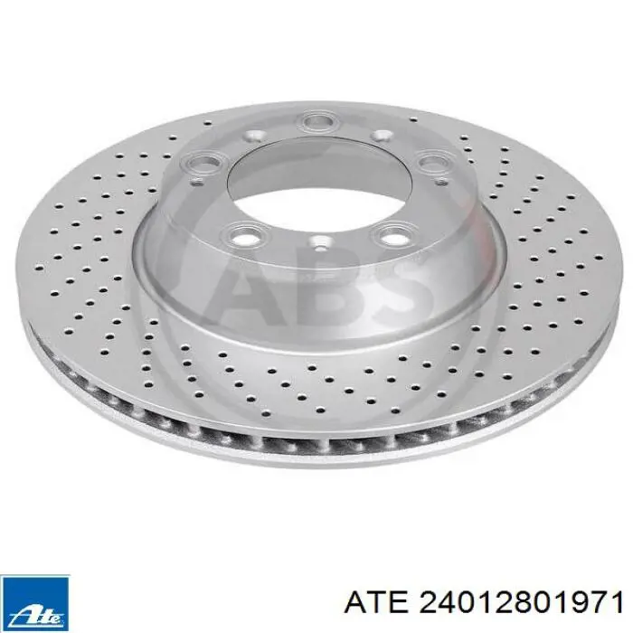 Disco de freno trasero 44060 Febi