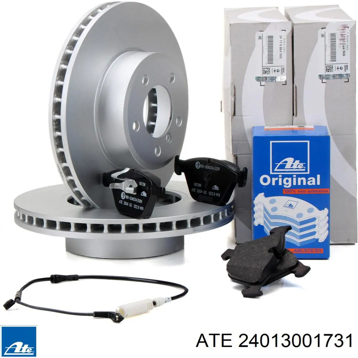 Frenos delanteros ATE 24013001731 precio, desde 57,97 EUR