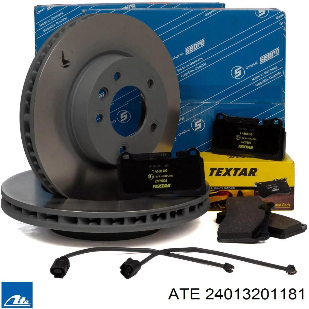 Frenos delanteros ATE 24013201181 precio, desde 75,93 EUR
