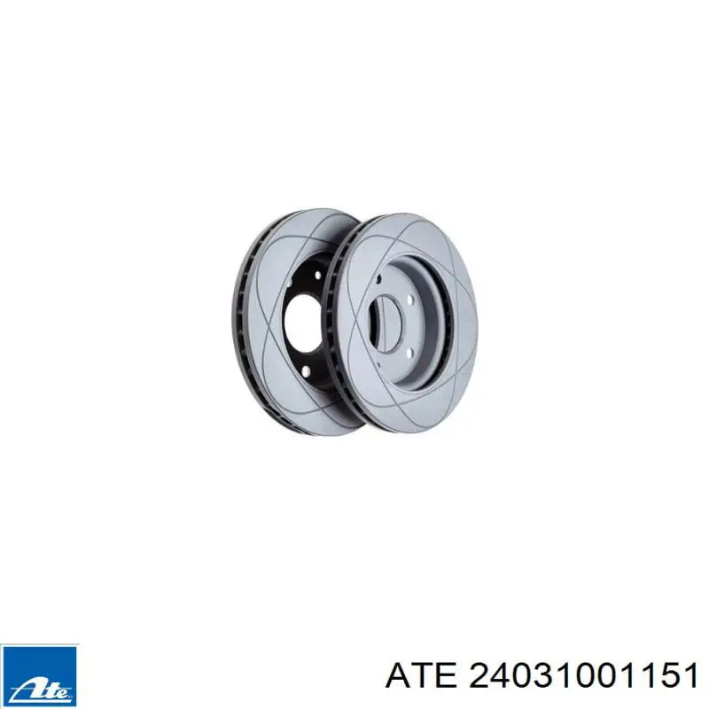 Disco de freno trasero Ford Sierra 1 GBC