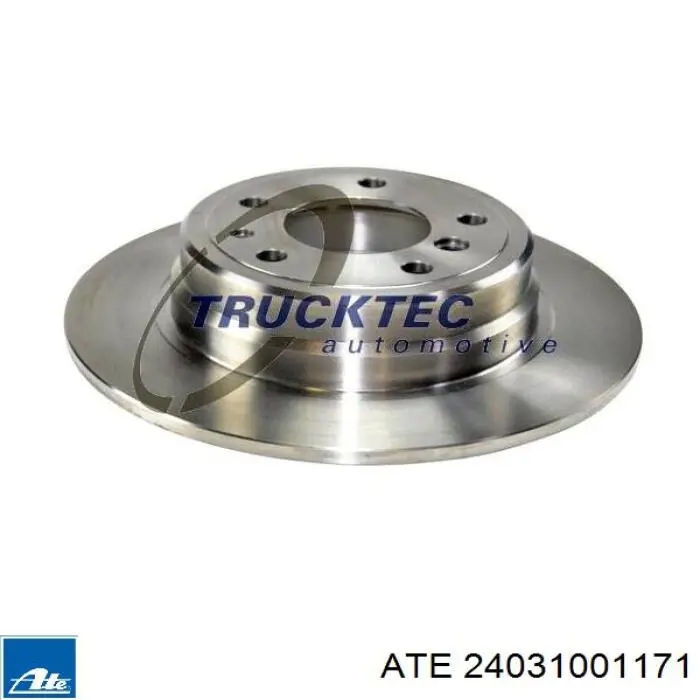 Disco de freno trasero BMW 5 E34