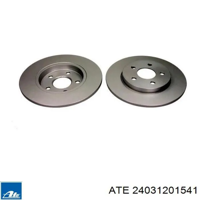 Disco de freno trasero Jaguar X-type CF1