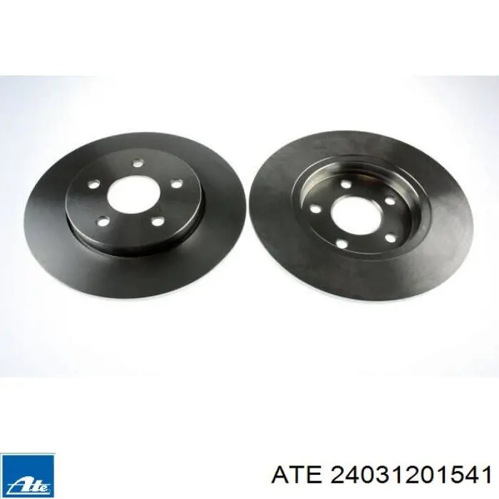 Disco de freno trasero Jaguar X-type CF1