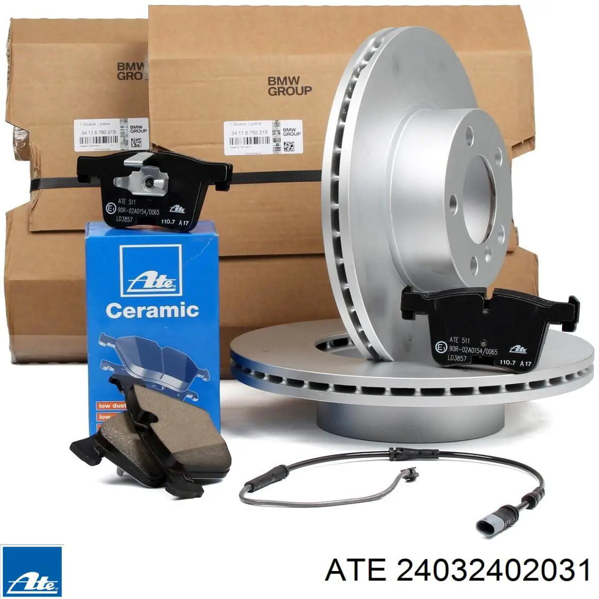 Frenos delanteros ATE 24032402031 precio, desde 57,17 EUR