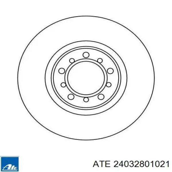 24032801021 ATE freno de disco delantero