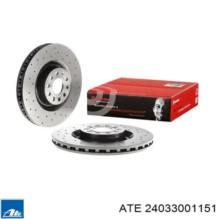 Frenos delanteros ATE 24033001151 precio, desde 80,29 EUR