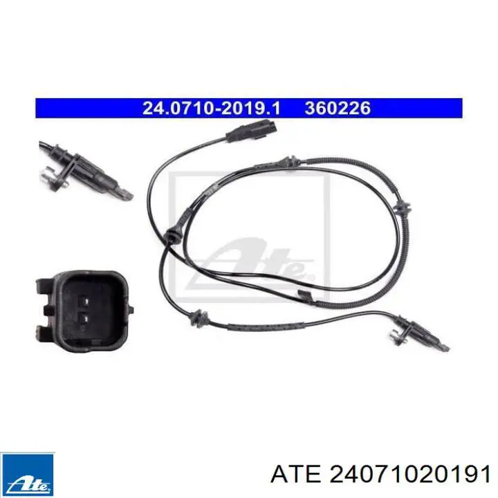 24.0710-2019.1 ATE sensor abs trasero