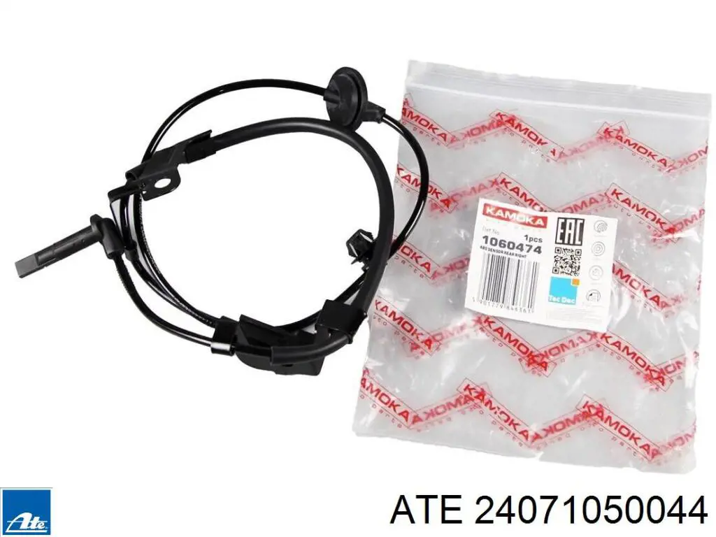 Sensor ABS trasero derecho 4545G5 Peugeot/Citroen