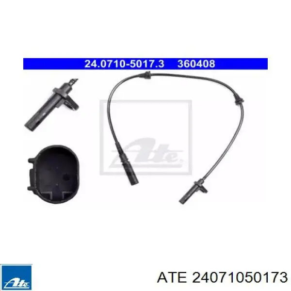 24.0710-5017.3 ATE sensor abs delantero