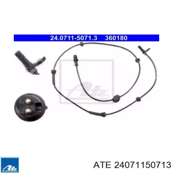 24.0711-5071.3 ATE sensor abs delantero izquierdo