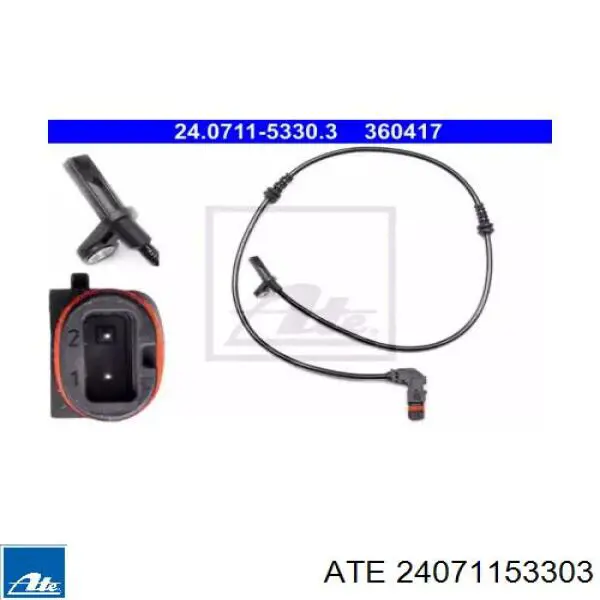 Sensor ABS delantero Febi 106208