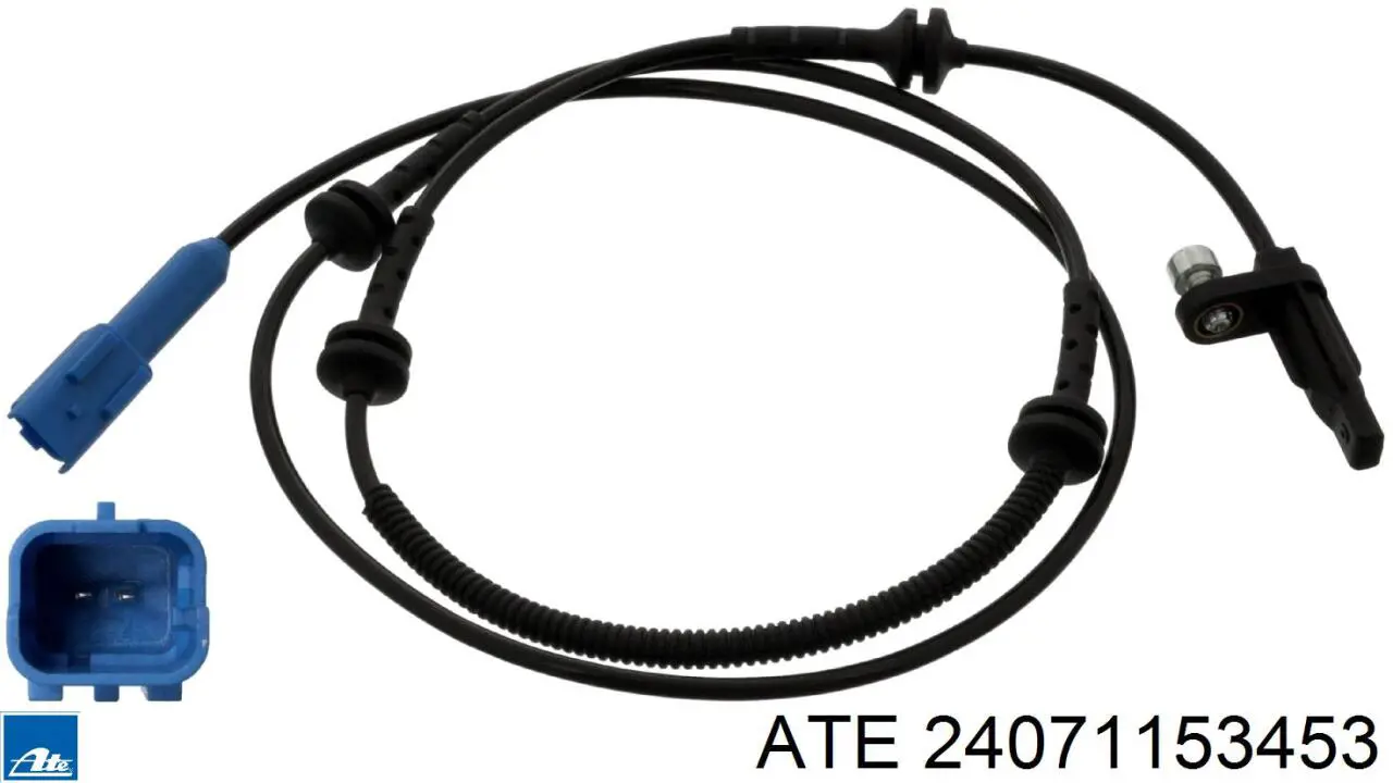 24.0711-5345.3 ATE sensor abs delantero