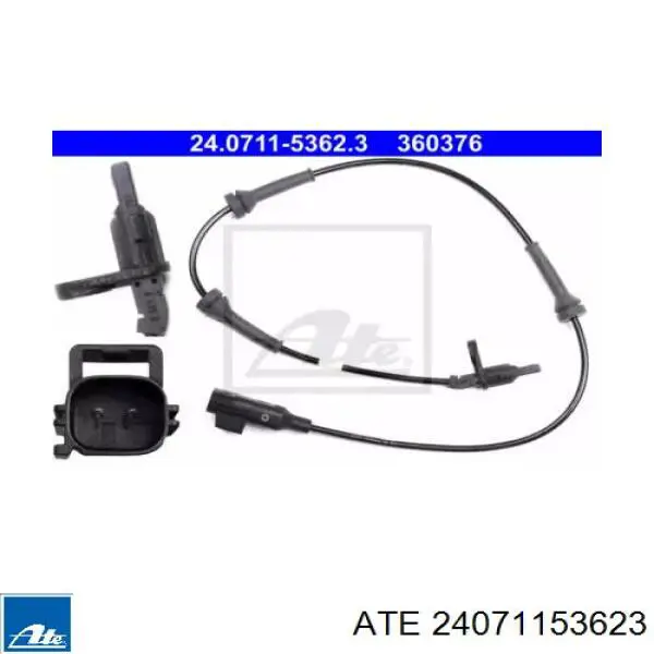 24.0711-5362.3 ATE sensor abs trasero