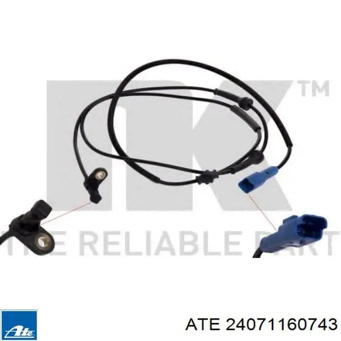 Comprar 454587 Peugeot/Citroen Sensor revoluciones de la rueda, trasero