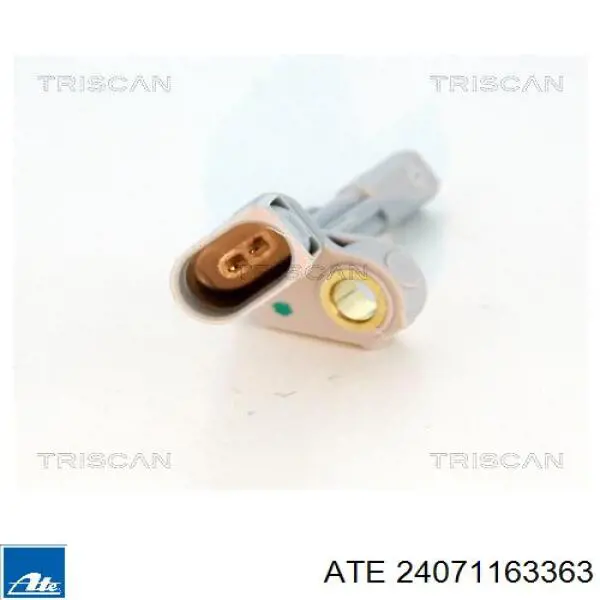 Sensor revoluciones de la rueda, trasero derecho ATE 24071163363