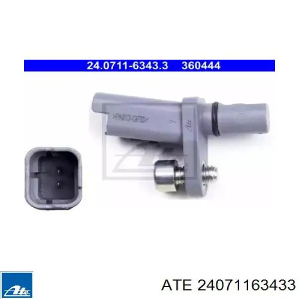 Sensor ABS trasero 9800038580 Peugeot/Citroen