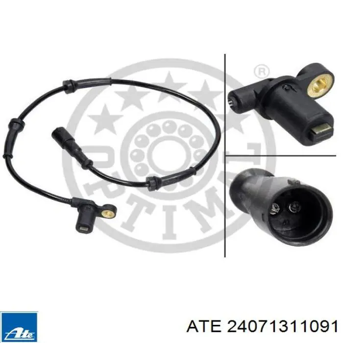 24.0713-1109.1 ATE sensor abs delantero