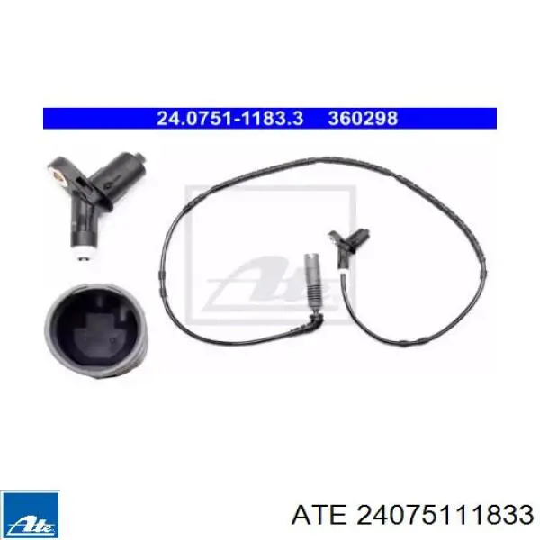 24.0751-1183.3 ATE sensor abs trasero