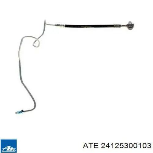 24.1253-0010.3 ATE tubo flexible de frenos trasero izquierdo