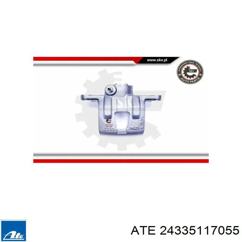24.3351-1705.5 ATE pinza de freno trasera izquierda