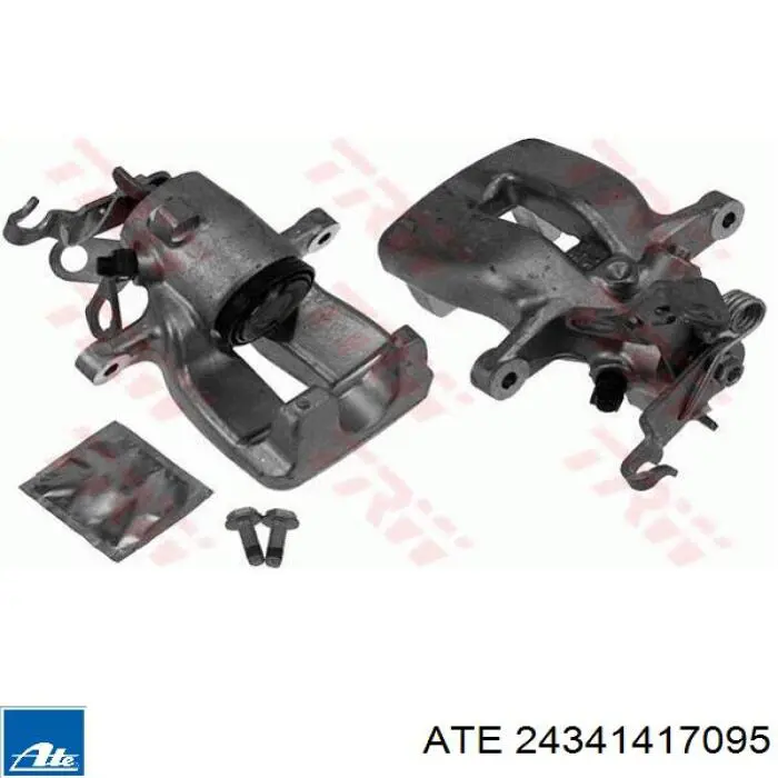 Pinza de freno trasera izquierda ATE 24341417095 precio, desde 51,42 EUR