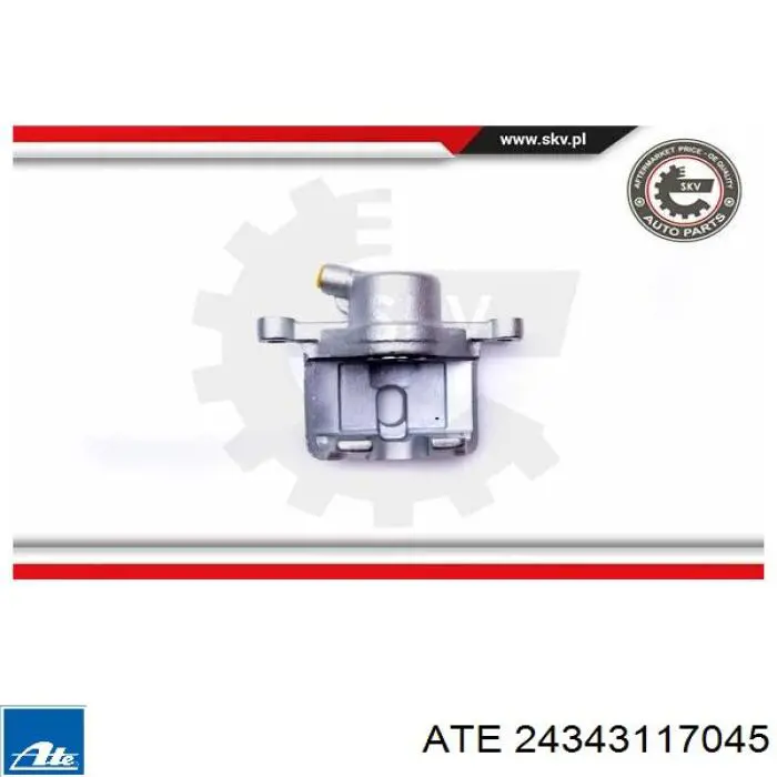 24.3431-1704.5 ATE pinza de freno trasero derecho