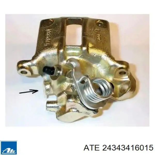 Pinza de freno trasera izquierda 421711 ABS