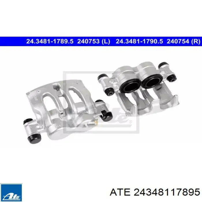 Pinza de freno delantera izquierda ATE 24348117895 precio, desde 92,93 EUR