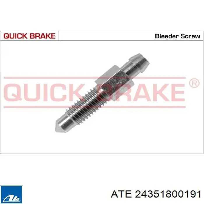 Válvula de purga de la pinza de freno delantera Mercedes A1694210165 precio, desde 1,05 EUR