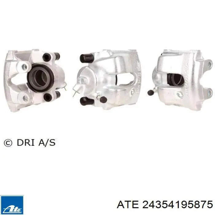Pinza de freno delantera izquierda ATE 24354195875 precio, desde 42,11 EUR