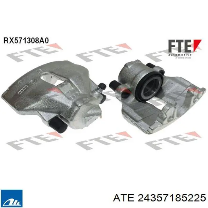 Pinza de freno delantera izquierda ATE 24357185225 precio, desde 6,66 EUR