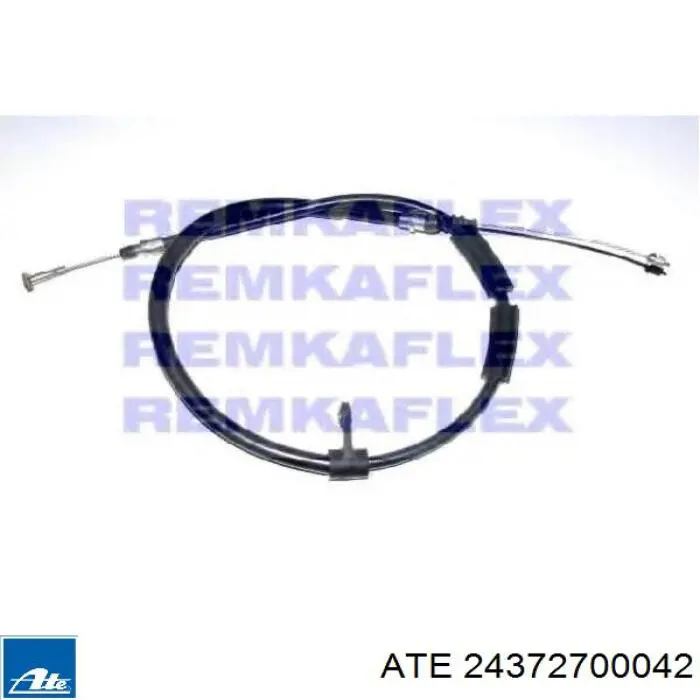 Cable de freno de mano trasero derecho 1103002 Beca Cables