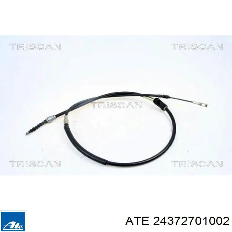 Cable de freno de mano trasero derecho/izquierdo 1201001 Beca Cables
