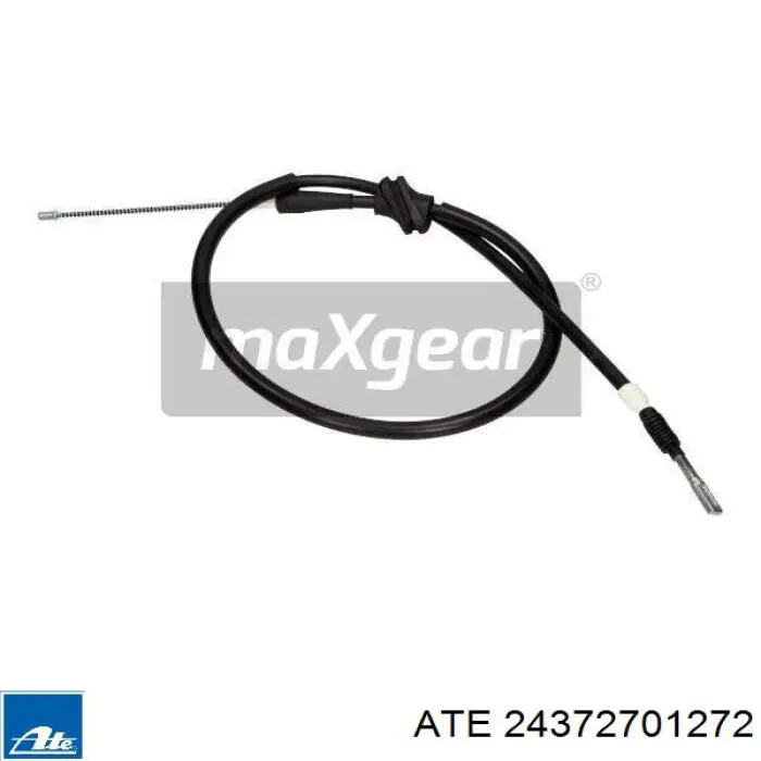 24.3727-0127.2 ATE cable de freno de mano trasero derecho