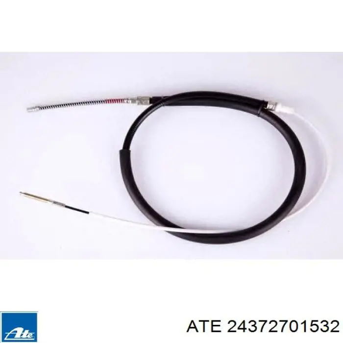 24.3727-0153.2 ATE cable de freno de mano trasero derecho/izquierdo