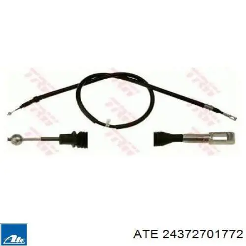 Cable de freno de mano trasero derecho/izquierdo 24372701772 ATE