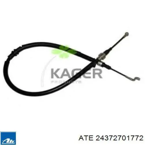24372701772 ATE Cable de freno de mano trasero derecho/izquierdo