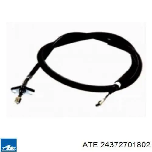 24.3727-0180.2 ATE cable de freno de mano trasero derecho