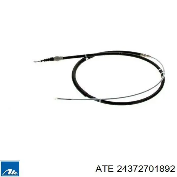 24.3727-0189.2 ATE cable de freno de mano trasero derecho/izquierdo